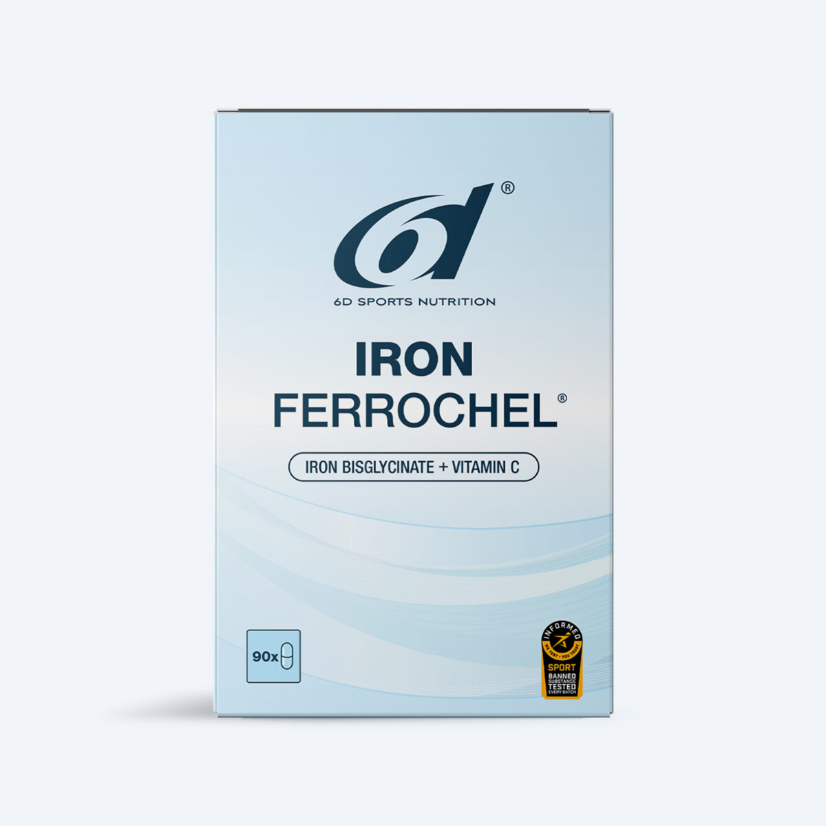 6D Iron Ferrochel® 90caps